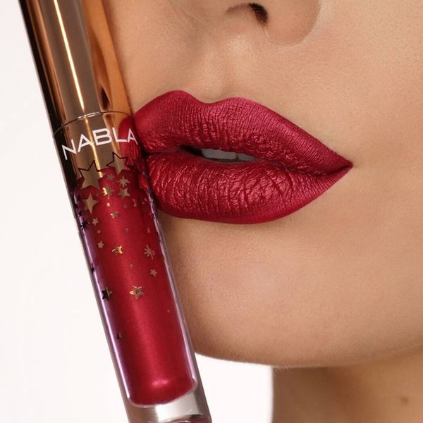 

Dropshipping New Makeup Nabla liquid lipstick 10 colors lip gloss star lipgloss makeup lips cosmetic long lasting matte lipstick