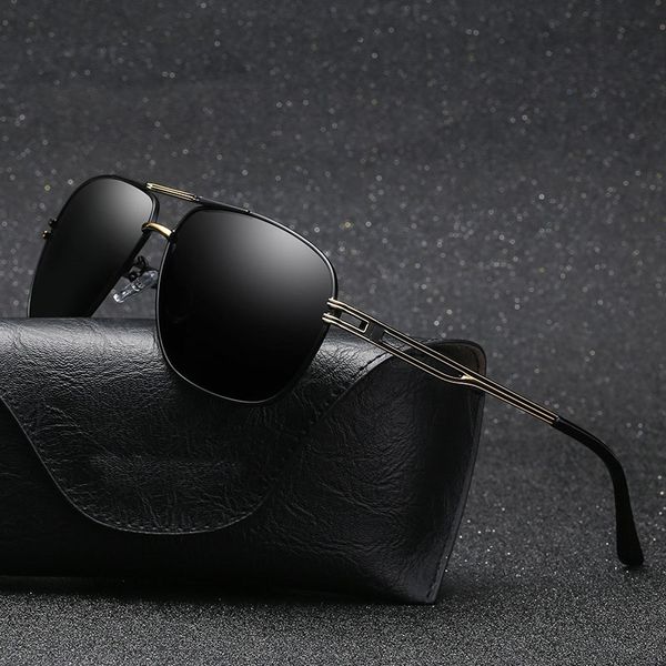 

aluminum magnesium rays polarized sunglasses men driver mirror sun glasses brand designer male fishing female eyewear men, White;black