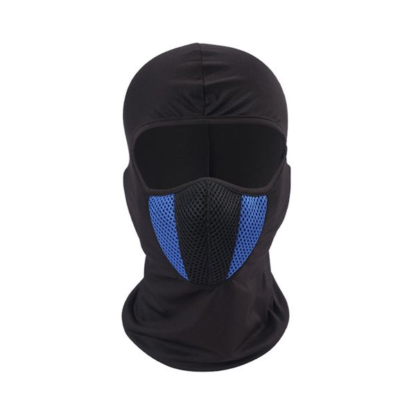 

outdoor liner full face motorcycle riding sunscreen windproof warm dustproof headgear hiking cs mask cycling mask, Black