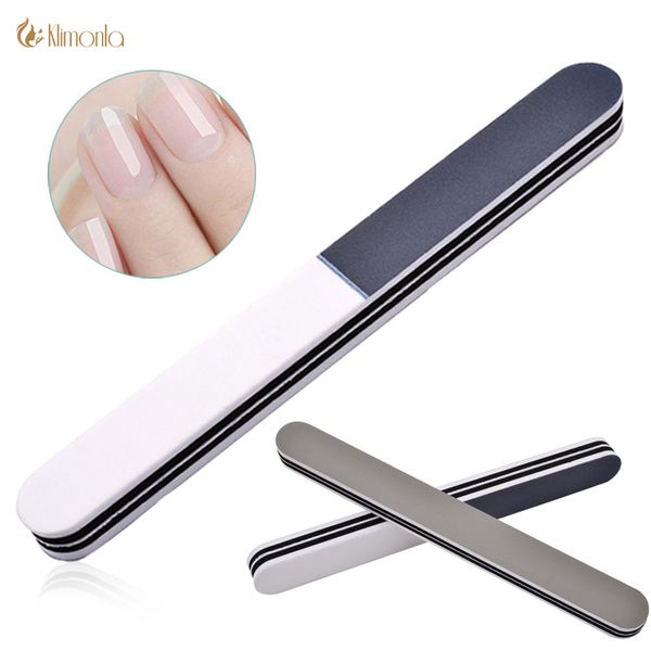 

5pcs/lot nail file blocks grey white straight nail art sanding buffer gel polish professional manicure pedicure salon tools