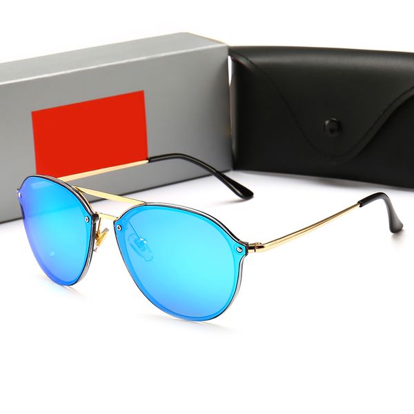 

2018 Top quality designer sunglasses women points sun fashion with box UV400 sunglasses for women Rimless 4292 10 pairs