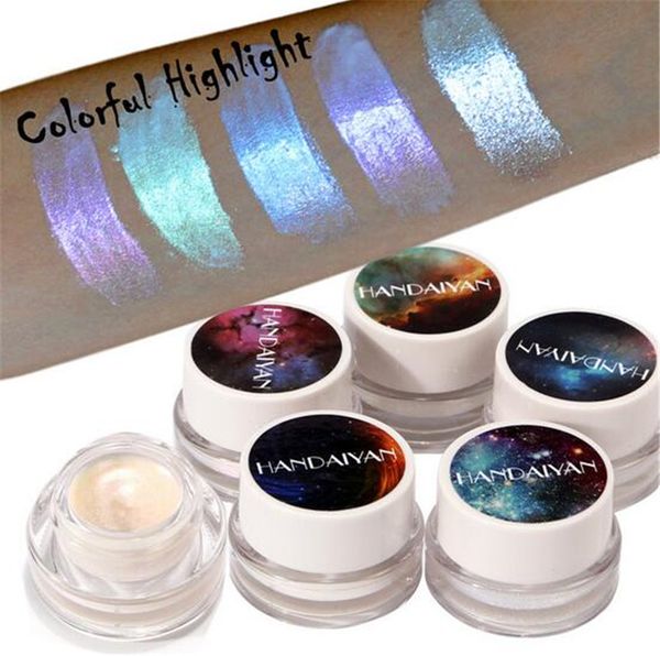 HANDAIYAN New alta Pigmentos Shimmer Marcador Maquiagem Face Magic Cor Contorno Brilho Bronzer Marcador marca de cosméticos