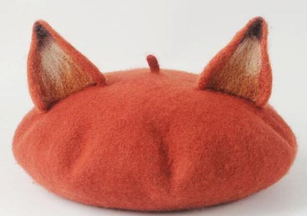 

5pcs/lot 100% wool solid color beret caps female women caps lady painter all matched warm walking hat wholesale, Blue;gray