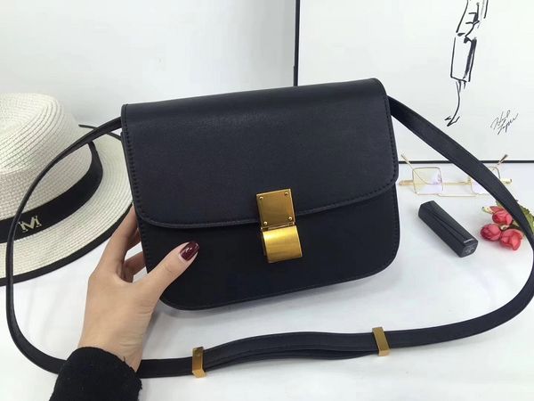 

shoulder bags women real leather bag handbags designer purse five colors popular elegant bag female 23cm bag sale