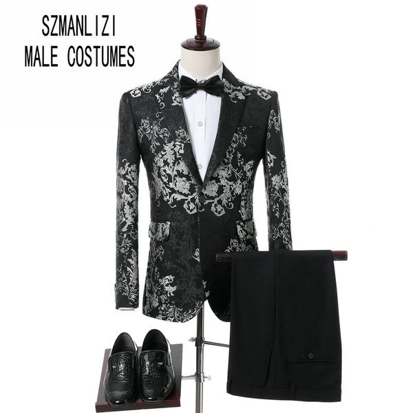 

мужчины свадебные костюмы 2018 элегантный бренд real groomsmen slim fit жених смокинги мужские смокинг blazer свадьба пром костюмы для мужчи, Black;gray