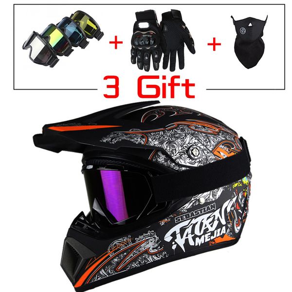 mens motocross helmet