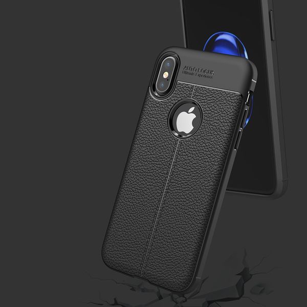 

luxury ultra slim for iphone 8 case fashion litch pattern soft silicone cover for iphone x case shockproof phone case