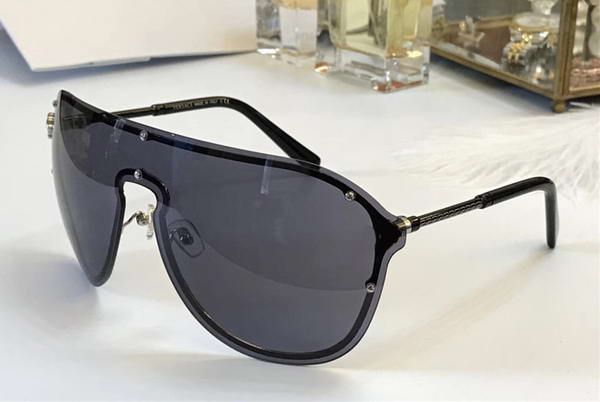 

rimless pilot солнцезащитные очки 2180 серебро черный / серый объектив мода негабаритные очки shades унисекс новые с коробкой, White;black