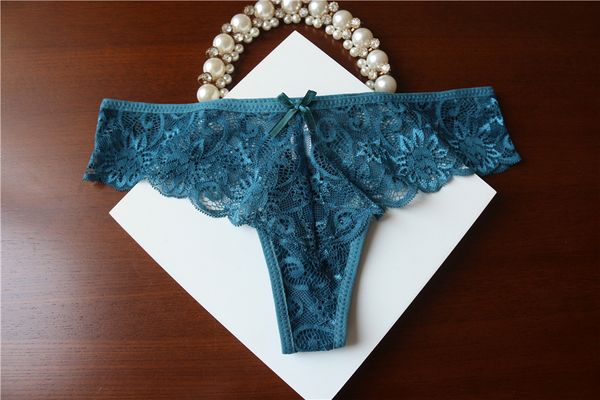 

women sheer lace plus size voplidia 2017 t-back underwear women panties female seamless lace lingerie women g string thong, Black;pink