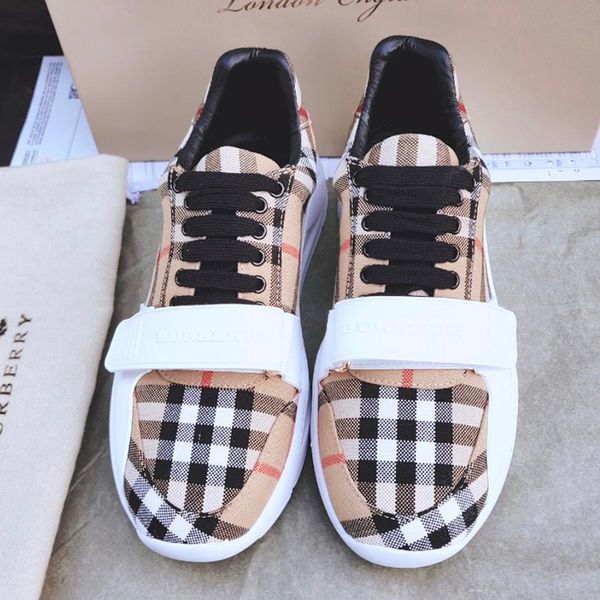 

2018 fa hion women hoe ca ual trap flat lace up breathable oft athletic jogging neaker uede neoprene and leather fabric drop hip