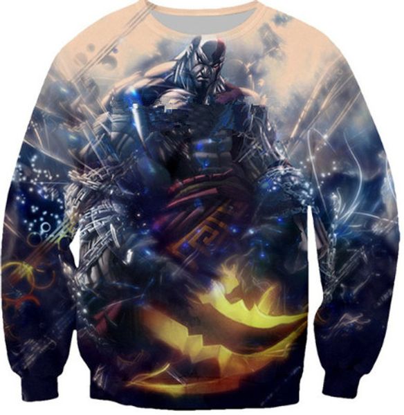 

men/women kratos sweatshirt god of war 3d printed tracksuit for men/women o-neck long sleeve pullover drop shipping s-xxxxxxxxl b28, Black