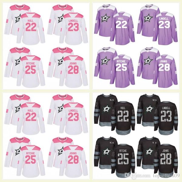 pink dallas stars jersey