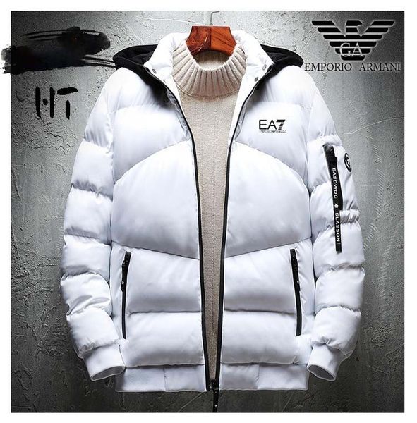 

Autumn and winter men jacket 2018 new brand candy color warmth men jacket and coat thick parka men outwear ize m 4xl