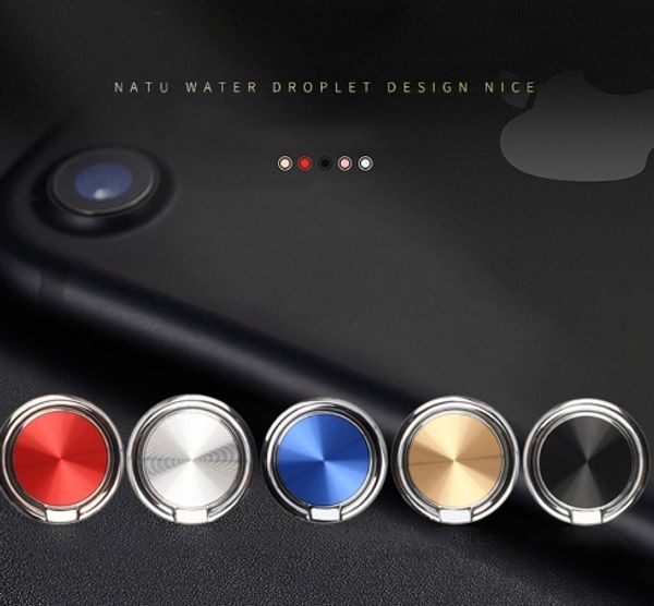 

spin 360 degree finger ring mobile metal phone holder for magnetic holder smartphone stand foruniversal with package