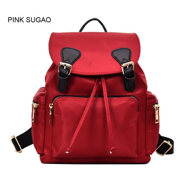 

розовый sugao рюкзак мужчин и женщин дорожная сумка crossbody tote 2020 новый студенческий стиль книги мешок путешествия школы