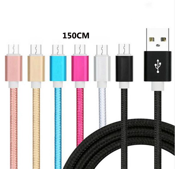 

Fa t charging cable nylon braided wire cord metal ync u b cable data ync u b charger for am ung galaxy huawei xiaomi android iphone