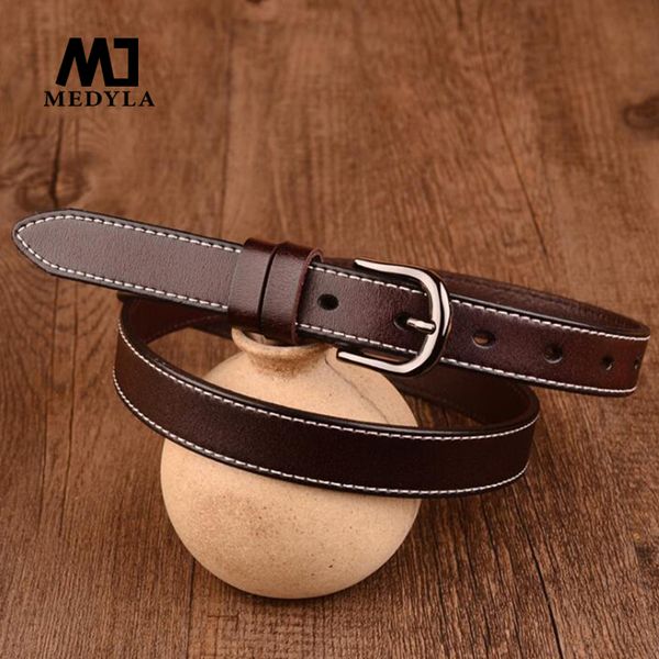 

medyla fashion women gold pin buckle belts casul female leather strap belts clothing width of waist cummerbunds ladies girdles, Black;brown