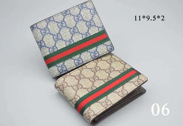 

Короткие женские мужские кошельки роскошный бренд Классические короткие Handholders кошельки бумажник сумки Оптовая Гомс G06