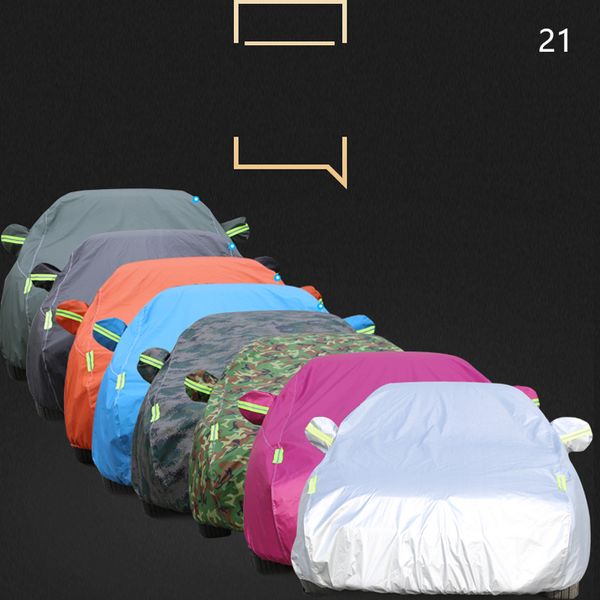 Kayme Car Cover Size Chart