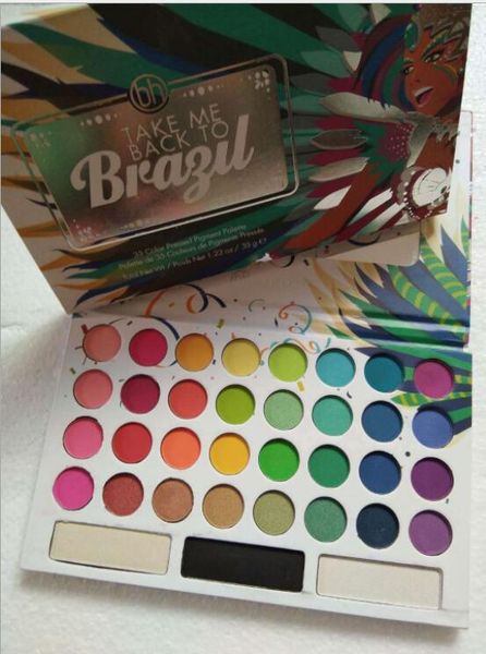 

Dhl 2018 new arrival 35 color eye hadow take me back to brazil eye hadow palette