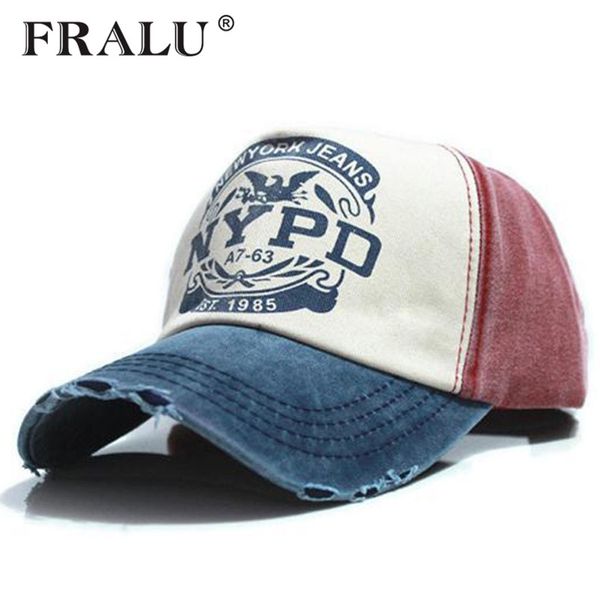 

fralu wholsale brand cap baseball cap casual gorras 5 panel hip hop snapback hats wash for men women unisex, Blue;gray