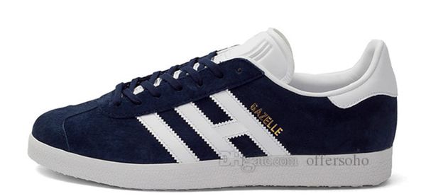 Оптовая замша Газель мужчины кроссовки дешевые женщины низкая Повседневная обув