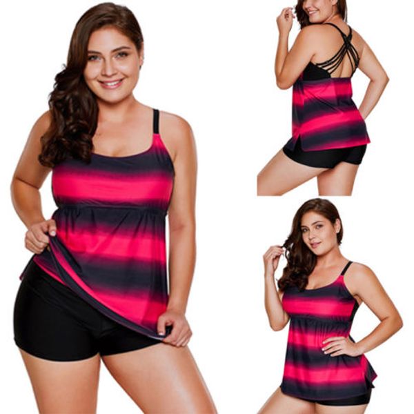 

fasion women summer sleeveless casual stripe holiday beach cami, White