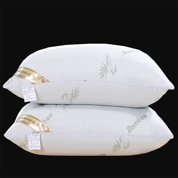 

bamboo fiber stereo pillow soft pillow core l bedding rectangle high single