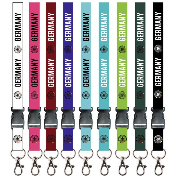 

world cup 2018 lanyard necklace chain string neck chain phone id card rope lanyards 55cm oem germany