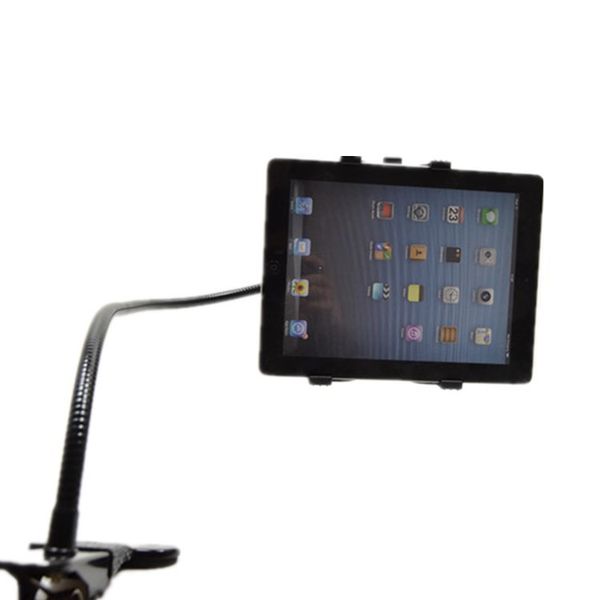 

pad mount long arm cellphone car holder 360 degree rotation cellphone tablet holder