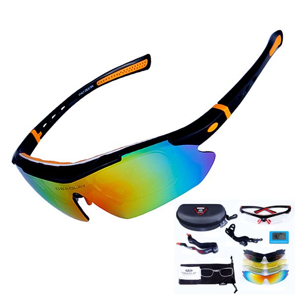 

polarized cycling sunglasses men bike glasses sport bicycle goggles 5 lenses eyewear gafas ciclismo lunette de soleil homme.a11