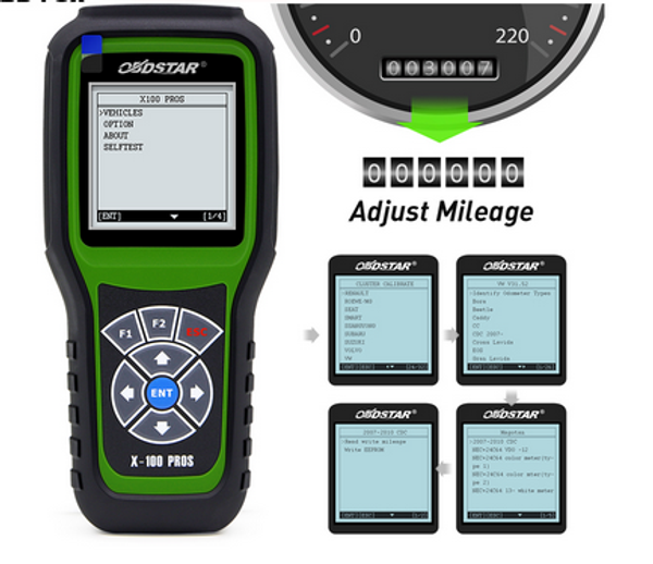 

OBDStar x100 pro Auto Key Programmer X100 PROS C+D+E IMMO+Odometer+OBD x100 pros with eeprom Odometer correction tool