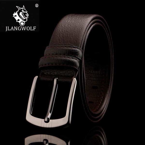 

male genuine leather strap designer luxury pin buckle belts for men belt cummerbunds ceinture homme belts men g001, Black;brown