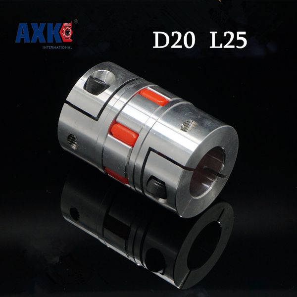 

10pcs 6.35x8mm cnc motor bf jaw spider plum shaft coupler flexible coupling d20 l25 4mm 5mm 6mm 6.35mm 1/4 .25" 7mm 8mm 10mm