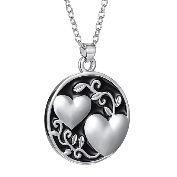 

engraved heart necklace choker pendant sister love jewelry, Golden;silver