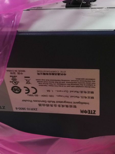 

100% оригинальные сетевые коммутаторы для zte zxr10 3800-8 ac