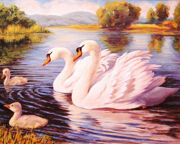 

a1944 goose 50*40 5d diy diamond embroidery home decor diamond crossing stitch 100% resin tool dril painting mosaic needlework