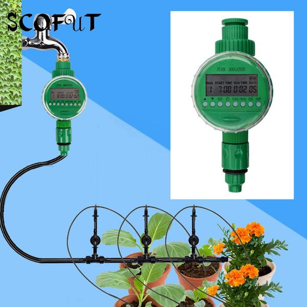 

watering timer lcd display automatic intelligent electronic garden water timer rubber irrigation sprinkler control gasket design