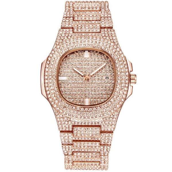 

watch fashionable steel band diamond quartz watch sparkling distinguished fashion casual watch the new hot sell, Slivery;brown
