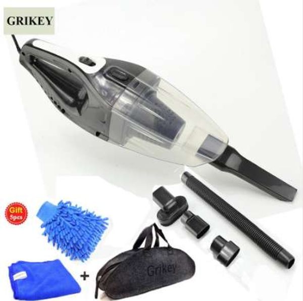 

grikey 12v vacuum cleaner for car 120w strong power dry wet aspirator auto vacuum cleaner