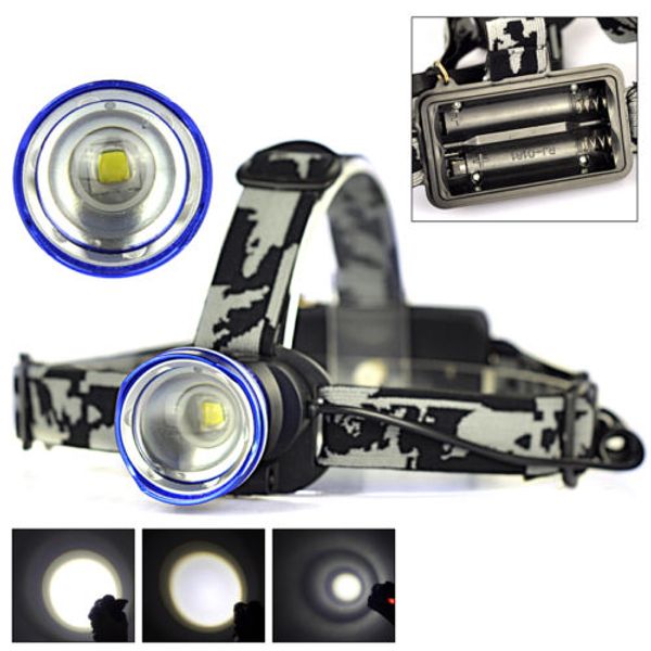 

3800lm cree xml t6 led zoomable headlamp 3 modes zoom usb rechargeable headlight adjustable head torch lamp for outdoor camping hiking car