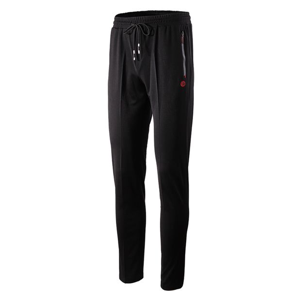 

sports men's trousers jogger fall pants with pockets loose drawstring fitness runners brand male sportwear men sweatpants 338, Black;blue