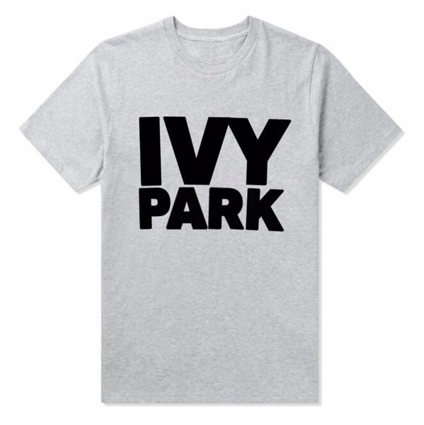 

ivy park women t shirt cotton casual funny loose white black gray tees hipster street summer new fashion clothing blusa