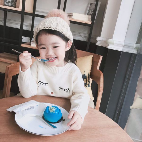

new fashion girls sweaters 1-6years children clothing fashion girls clothes, Blue