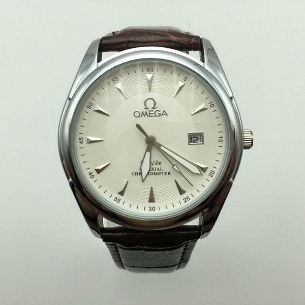 

2018 Известный топ люксовый бренд Кожаный ремешок дизайнер мода часы мужчины бизне