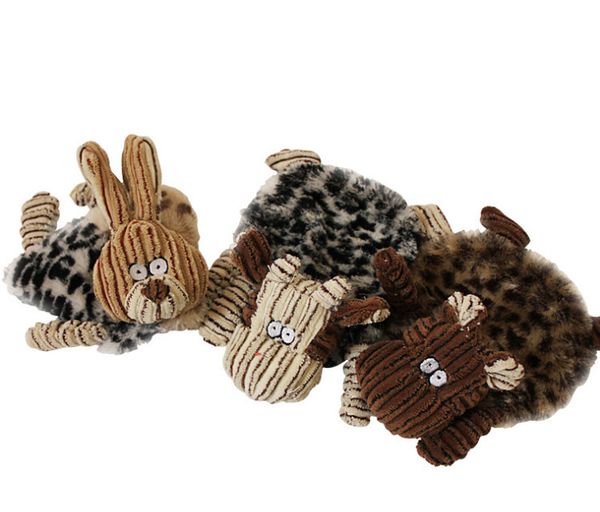 

pet dog toy plush soft rabbit cow squeaker toy soudn toy 30pcs/lot