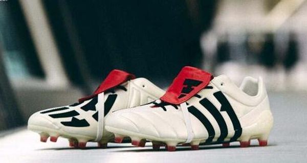 

Hot Sale 2019 High Quality Predator Mania Champagne Falcon 6 soccer shoes FG Football Boots soccer cleats Sneakers EUR 39-45