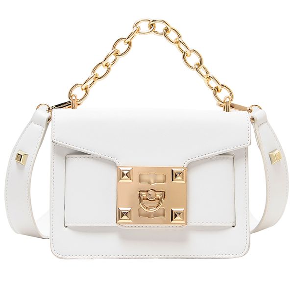 

2018 new fashion women solid flap bag female pu leather shoulder bag lady chain handbags casual travel crosbody