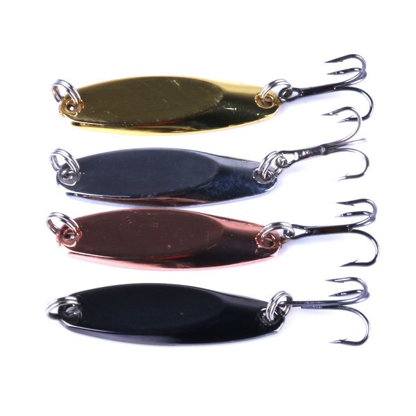 

8pcs 4cm-7g jigs fishing lures sinking metal spoons micro jigging bait