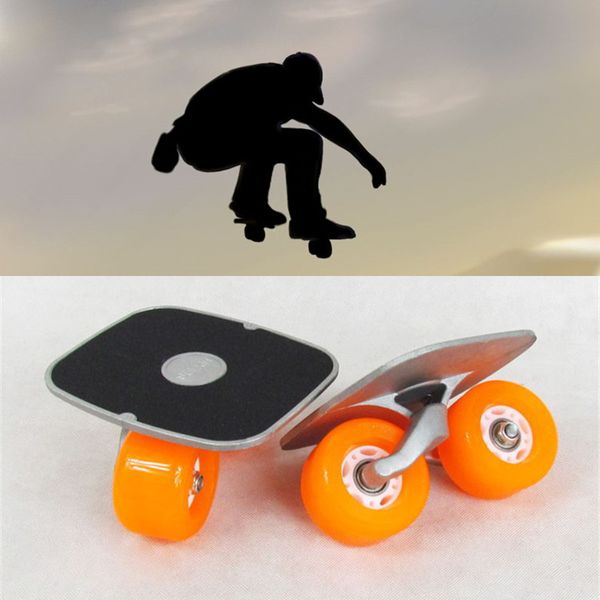 

portable drift board for ine roller road driftboard skates anti-skid skate board skateboard sports